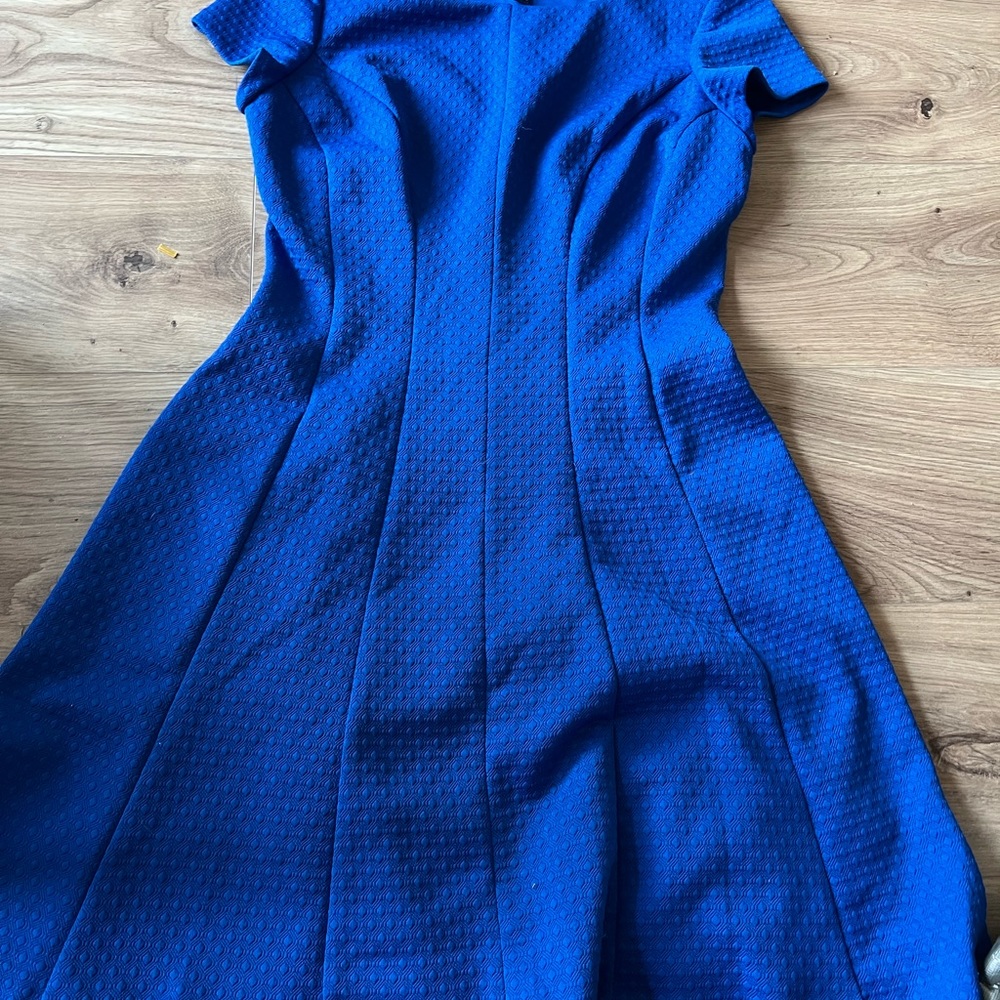 Royal blue champs dress